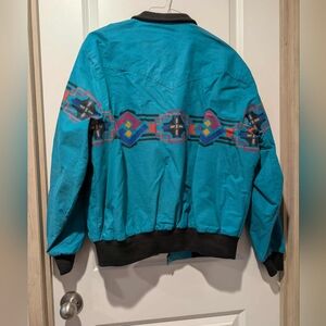 Wrangler Teal Military Field Jacket